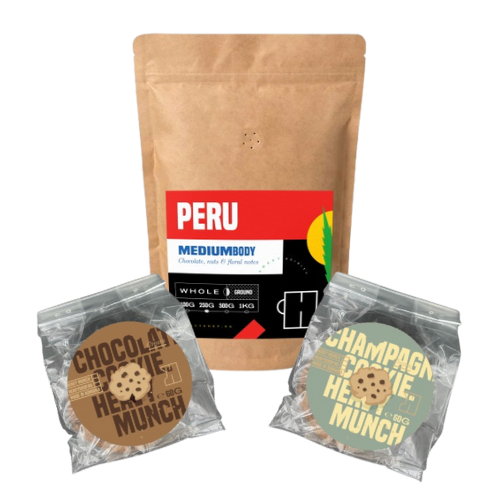COFFEE AND MUNCH PERU PACK